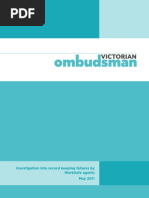 New - Report Investigation Into Record Keeping Failures by WorkSafe Agents