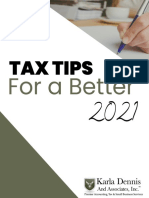 2021 Tax Tips-Karla Dennis Ebook