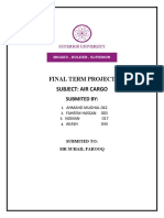 FINAL TERM PROJECT ON AIR CARGO LOADING