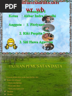 Download Bahan Presentasi Ukuran Pemusatan Data by Akbar Indra Gandhi SN56998887 doc pdf