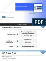 AP2-Prod Doc MS PowerPoint Et TP ENSAMC