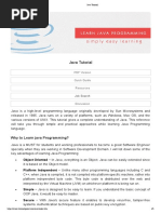 Java Tutorial