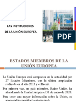 Instituciones de La Unión Europea