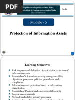 Module - 5: Protection of Information Assets