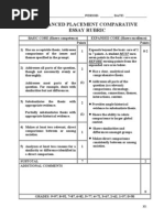 Download AP Compare  Contrast Rubric by dewert SN5700008 doc pdf