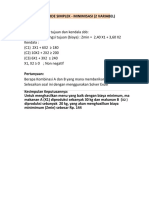 6b. Tugas Tabel Simpleks Dan Solver Excel (Minimum) - OK