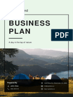 Campground Business Plan Example