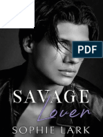 Savager Lover - Brutal Birthright #3 - Sophie Lark