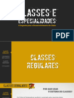 CTBD 04 - CLASSES E ESPECIALIDADES