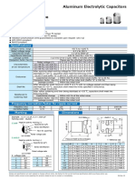 Aluminum Electrolytic Capacitors Surface Mount Type: Series