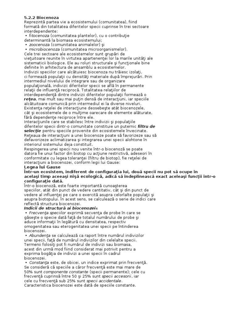 biocenoza