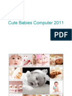 Cute Babies Computer 2011