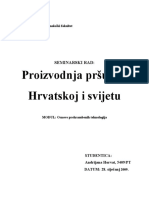 Proizvodnja Pršuta U Hrvatskoj I Svijetu