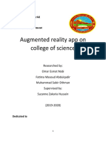 Augmented Reality App On College of Science