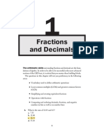 Fraction and Decimals