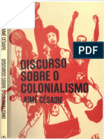 CSAIRE A. Discurso Sobre o Colonialismo