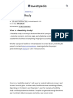 Feasibility Study Definition - How Does It Work