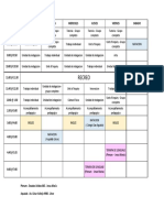 Horario Isabella