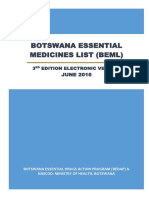 Botswana Essential Medicines List 3rd Edition Electronic Version June 2016 (1) (002)