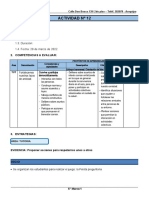 5° Grado - Actividad Del Dia 29 de Marzo