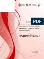 Cuadernillo Matemáticas II 2020