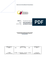 PO11 R06 Procedimiento Operativo Decisiones de Acreditacion - Ene2018