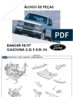 Catálogo de peças do Ford Ranger 94/97