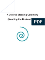 A Divorce Blessing Ceremony