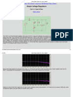 Simple Voltage Regulators Part 1 - Noise - (English)