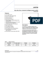 0.5A High-Side Driver Industrial Intelligent Power Switch: Features