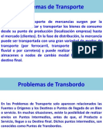 Ejemplos de Transbordo