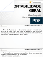 Contabilidade Geral: Balanço Patrimonial