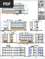 Plan coupes et élevations