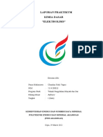 (REVISI) Laporan Akhir Elektrolisis - Chandini Ruth Yapno - REF 1A - 211420033