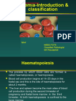 Anemia-Introduction & Classification: LT Col Hamid Iqbal MBBS, Fcps Classified Pathologist MH Rawalpindi