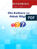 Din Kültürü Ve Ahlak Bilgisi