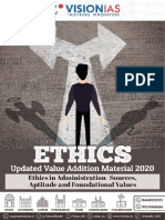 3991c Ethics in Administration Sources Aptitude and Foundational Values