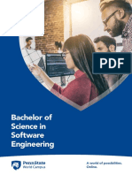 Bachelor of Science in Software Engineering: A World of Possibilities. Online