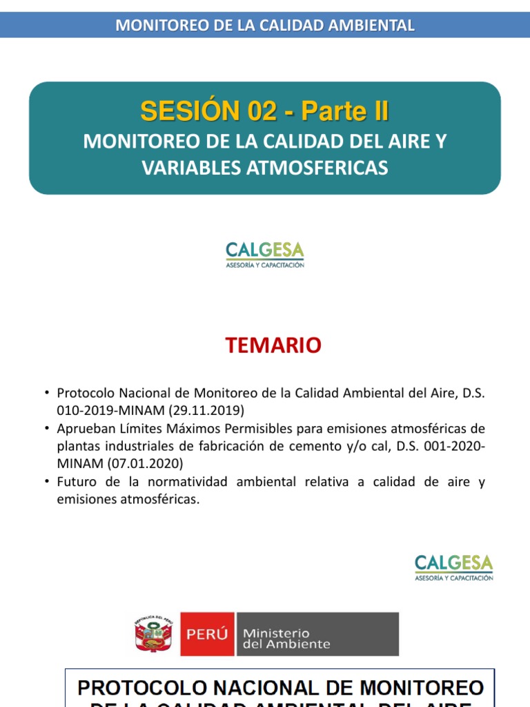 Monitoreo de Calidad del Aire | PDF | La contaminación del aire