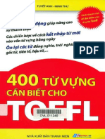 Sách 400 Tu Vung Can Biet Cho TOEFL