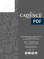 Cadence Catalogue 2019