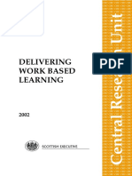 Delivering Work Based Learning