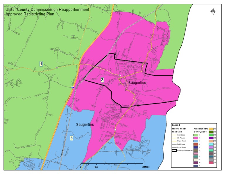 Legislative Election District 02 Ulster County Map | PDF