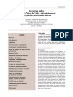 Consenso Sobre Examen Físico Del Niño y Del Adolescente Que Practica Actividades Físicas