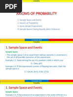 Axioms of Probability