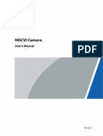 HDCVI Camera User's Manual V1.0.1-Eng
