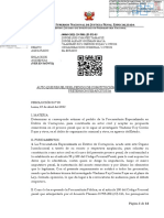 Decisión Del Sétimo Juzgado de Investigación Preparatoria Sobre Vladimir Cerrón