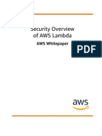 Security Overview Aws Lambda
