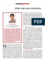 NGO ACCOUNTING AND LEGAL INTRICACIES