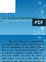 La Lafreza Subdivision